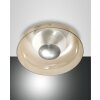 Plafonnier Fabas Luce Vintage LED Aluminium, Blanc, 1 lumière