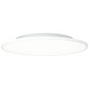 Plafonnier Brilliant Buffi LED Blanc, 1 lumière