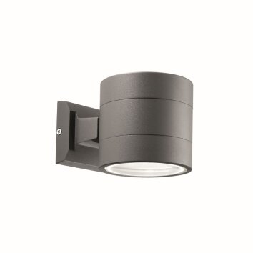 Applique murale d'extérieur Ideal Lux SNIF Anthracite, 1 lumière