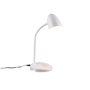 Lampe à poser Reality LOAD LED Blanc, 1 lumière