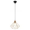 Lampe suspendue Eglo TARBES Noir, 1 lumière