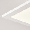 Plafonnier Antria LED Blanc, 1 lumière