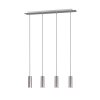 Suspension Trio Leuchten MARLEY Nickel mat, 4 lumières