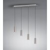 Suspension Trio Leuchten MARLEY Nickel mat, 4 lumières