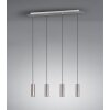 Suspension Trio Leuchten MARLEY Nickel mat, 4 lumières