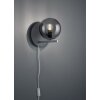 Applique murale Trio Leuchten PURE Anthracite, 1 lumière