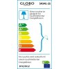 Lampadaire Globo ELLIOTT Nickel mat, 1 lumière