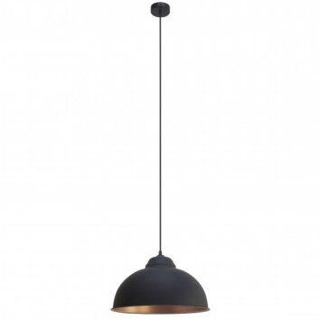 Suspension Eglo VINTAGE Cuivre, Noir, 1 lumière