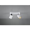 Spot Trio Leuchten PAGO Blanc, 2 lumières