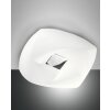 Plafonnier Fabas Luce Arbatax LED Blanc, 1 lumière