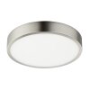 Plafonnier Globo KRULL LED Nickel mat, 1 lumière