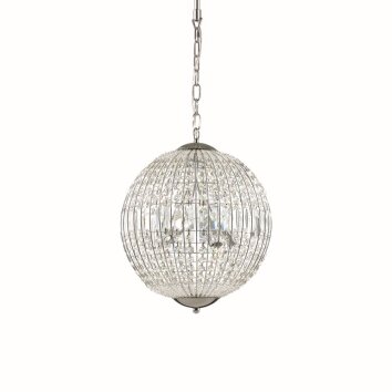 Suspension Ideal Lux LUXOR Chrome, 6 lumières