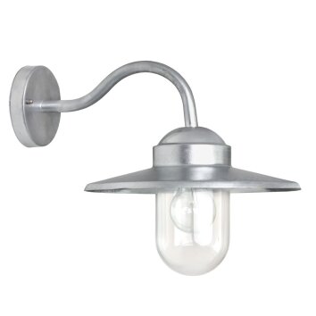 Applique murale KS Verlichting Dolce Acier inoxydable, 1 lumière