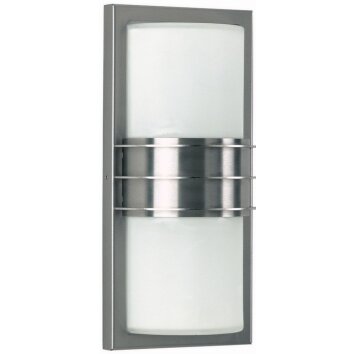 Applique extérieure Albert 6131 Acier inoxydable, 2 lumières