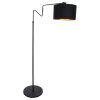 Lampadaire Steinhauer Linstrom Noir, 2 lumières