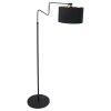 Lampadaire Steinhauer Linstrom Noir, 2 lumières