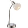 Lampe de table Globo ELLIOTT Nickel mat, 1 lumière