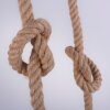 Suspension Leuchten-Direkt ROPE Brun, Noir, 2 lumières