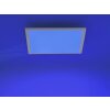 Plafonnier Leuchten Direkt Ls-FLAT LED Blanc, 1 lumière, Télécommandes, Changeur de couleurs