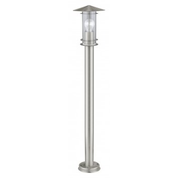 Lampadaire extérieur Eglo LISIO Acier inoxydable, 1 lumière