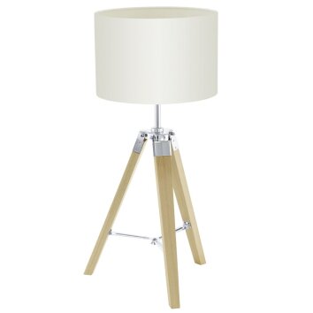 Lampe de table Eglo LANTADA Brun, 1 lumière