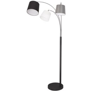 Lampadaire By Rydens Foggy Noir, 3 lumières