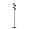 Lampadaire Lucide TYCHO Noir, 4 lumières