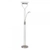 Lampadaire à vasque Brilliant Leuchten Ollie LED Blanc, 1 lumière