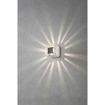 Applique murale Konstsmide Pescara LED Blanc, 1 lumière