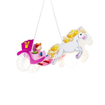 Suspension Elobra PRINZESSIN Rose, 2 lumières