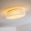 Plafonnier Norra LED Blanc, 1 lumière