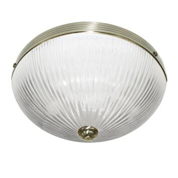 Plafonnier Searchlight FLUSH Laiton, 2 lumières