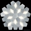 Applique murale Grossmann Karat LED Aluminium, 10 lumières