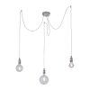 Suspension Leuchten Direkt DIY Acier inoxydable, 3 lumières