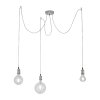 Suspension Leuchten Direkt DIY Acier inoxydable, 3 lumières