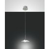 Suspension Fabas Luce Desus LED Nickel mat, 1 lumière