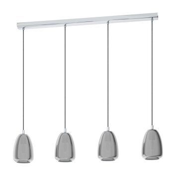 Suspension EGLO ALOBRASE Chrome, 4 lumières