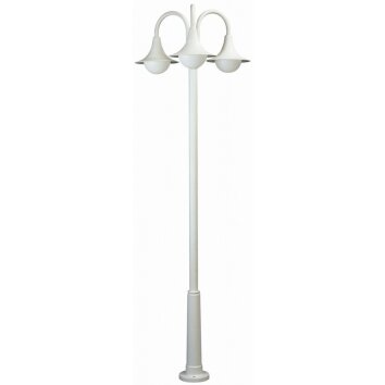 Lampadaire Albert 2073 Blanc, 3 lumières