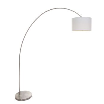 Lampadaire Steinhauer Twaki Acier inoxydable, 1 lumière