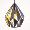 Suspension Marang Noir doré, 1 lumière