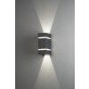 Applique murale d'extérieur Konstsmide CREMONA LED Anthracite, 2 lumières