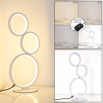 Lampe à poser Rodekro LED Blanc, 1 lumière