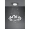 Suspension Trio Curl LED Blanc, 1 lumière