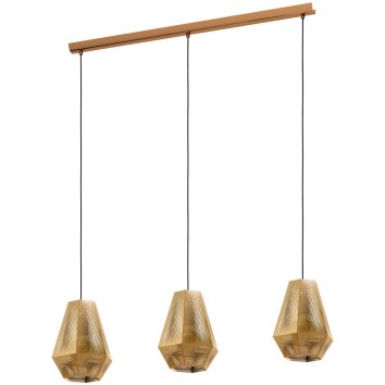 Suspension EGLO CHIAVICA Laiton, 3 lumières