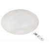 Plafonnier Eglo GIRON LED Blanc, 1 lumière, Télécommandes