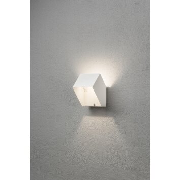 Applique murale Konstsmide Pescara LED Blanc, 1 lumière