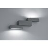 Applique murale Trio PADMA LED Anthracite, 2 lumières