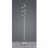 Lampadaire Trio Leuchten ALICIA Chrome, 9 lumières