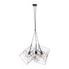 Suspension Leuchten-Direkt SKELETTON Noir, 3 lumières