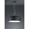 Suspension Trio BARON Noir, 4 lumières